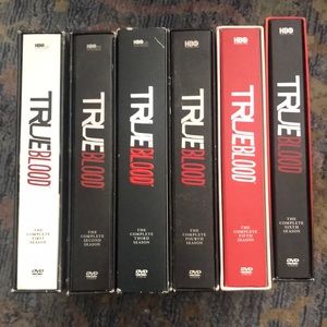 Seasons 1-6 True Blood dvd sets bundle